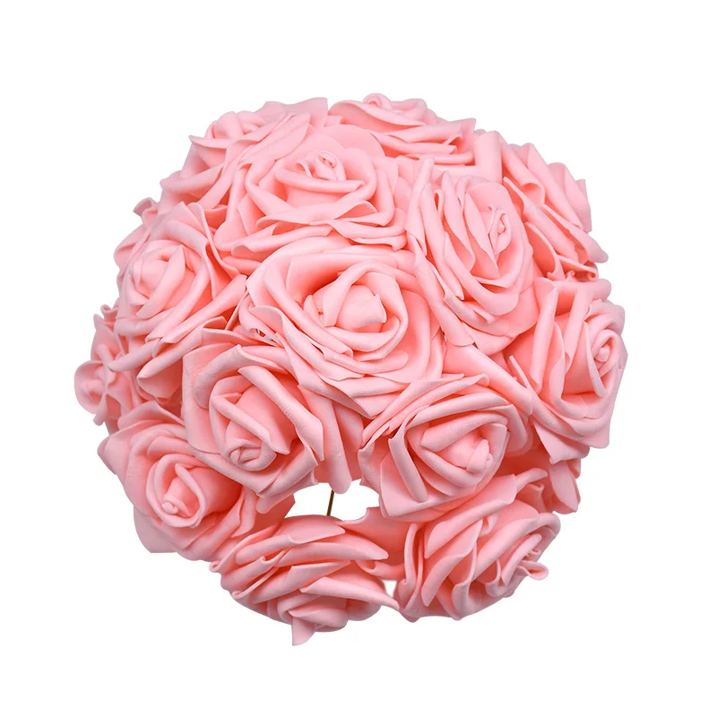 Details about   24pcs 7cm White Rose Artificial PE Foam Rose Flower Wedding Xmas Decor Bridal Bo 
