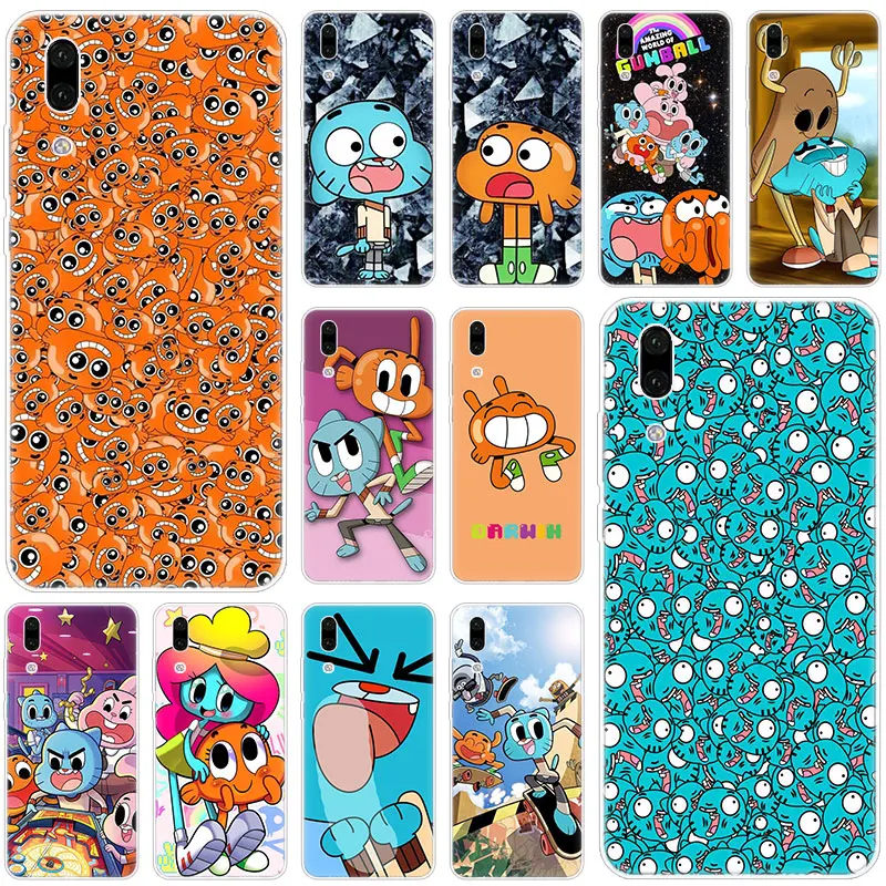 Силиконовый чехол The Amazing World Gumball для huawei P30 P20 Pro P10 P9 P8 Lite P Smart Z Plus NOVA 3 3i 5i 5 5Pro