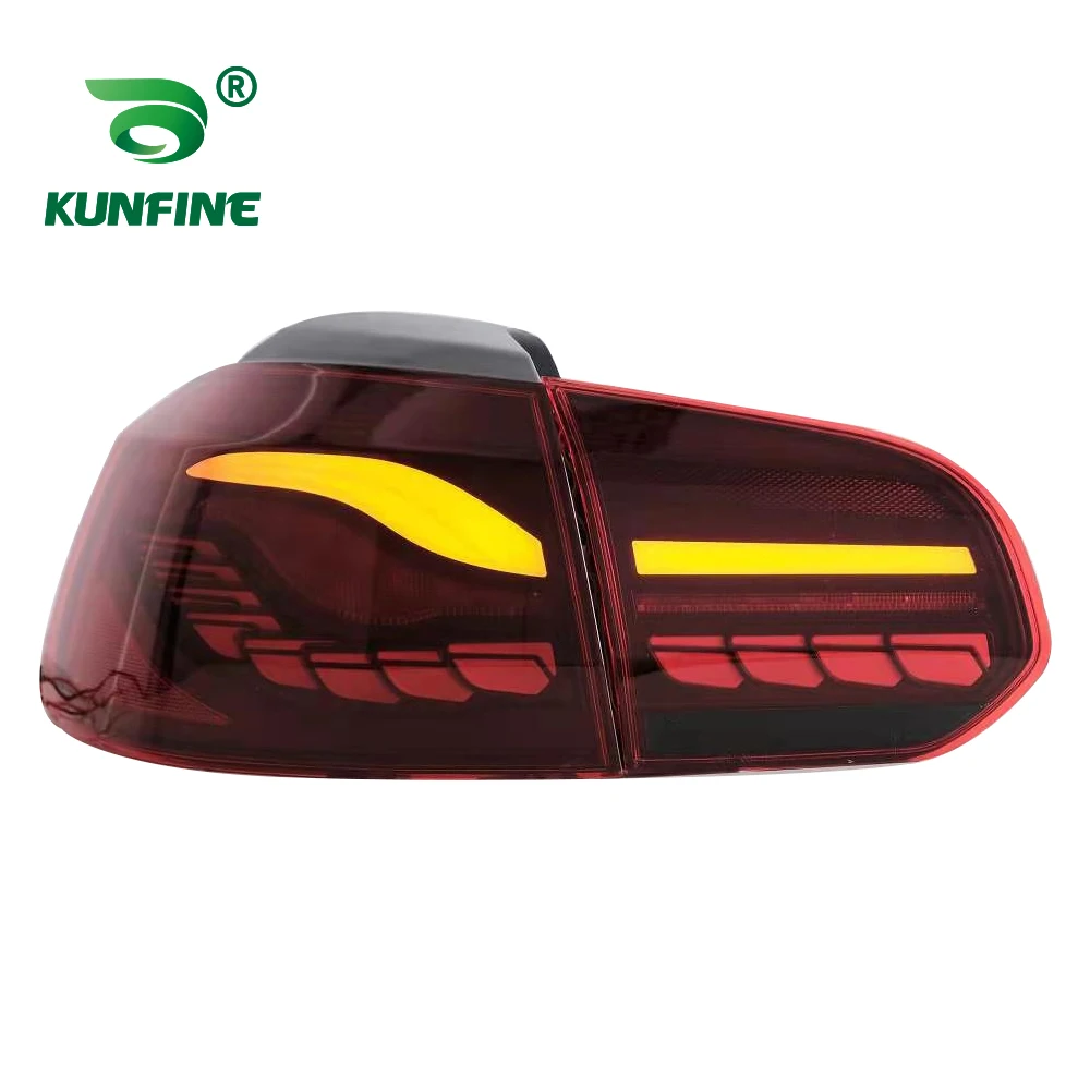 Car Tail Light Assembly For VOLKSWAGEN GOLF 6 2008-2013 Dragon scale model  (7)