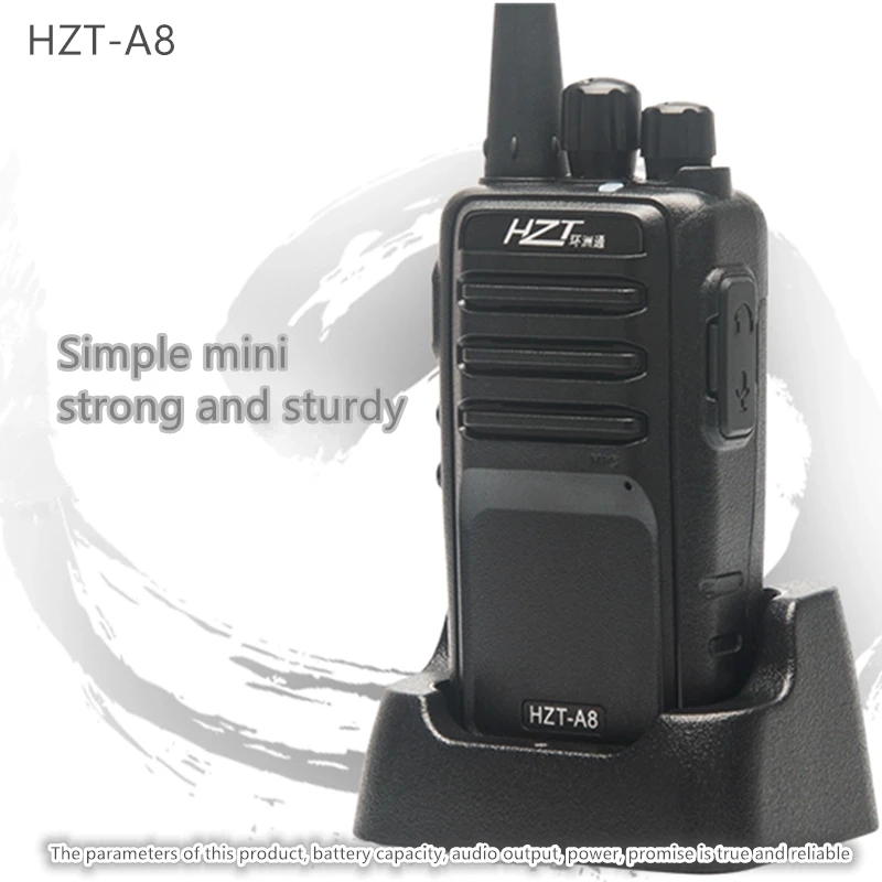 

Mini walkie-talkie Professional, civil wireless 3000mAh 8W strong and sturdy Simple miniA8