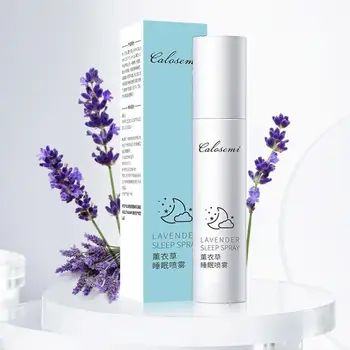 

Best Aromatherapy Calm Deep Sleep Mist Pillow Spray Lavender 75ml Insomnia Lavender Spray Essential Sleep with Therapy Oils