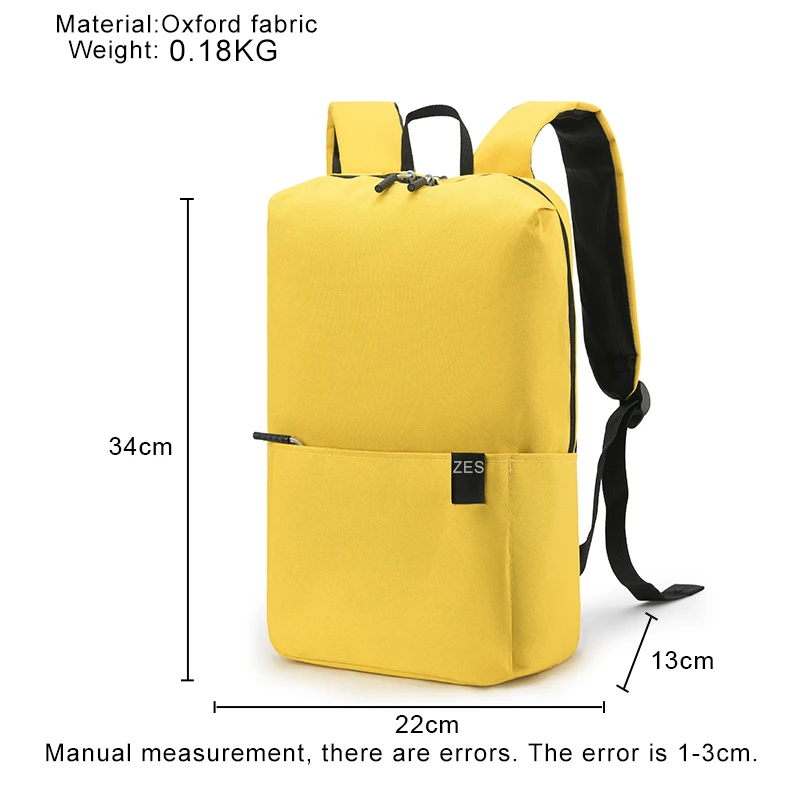 cute backpacks Mini Backpack For Women Backpack Men Portable Ultra-light Waterproof Colorful Female Backpacks Unisex Bags Schoolbag best Backpacks