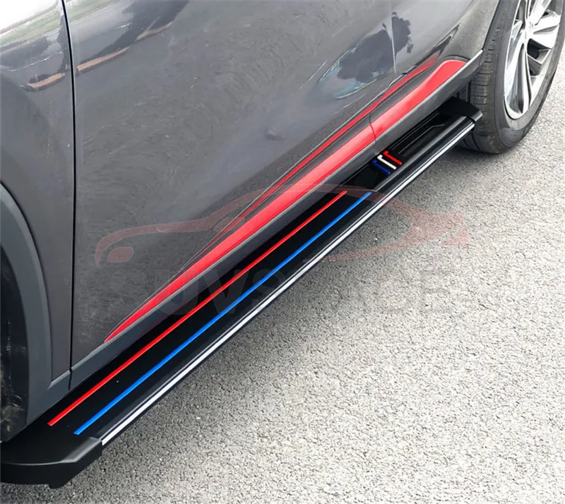 NEW ARRIVAL side step Fit For Toyota RAV4 Platform Running Board Nerf Bar Aluminum Guard