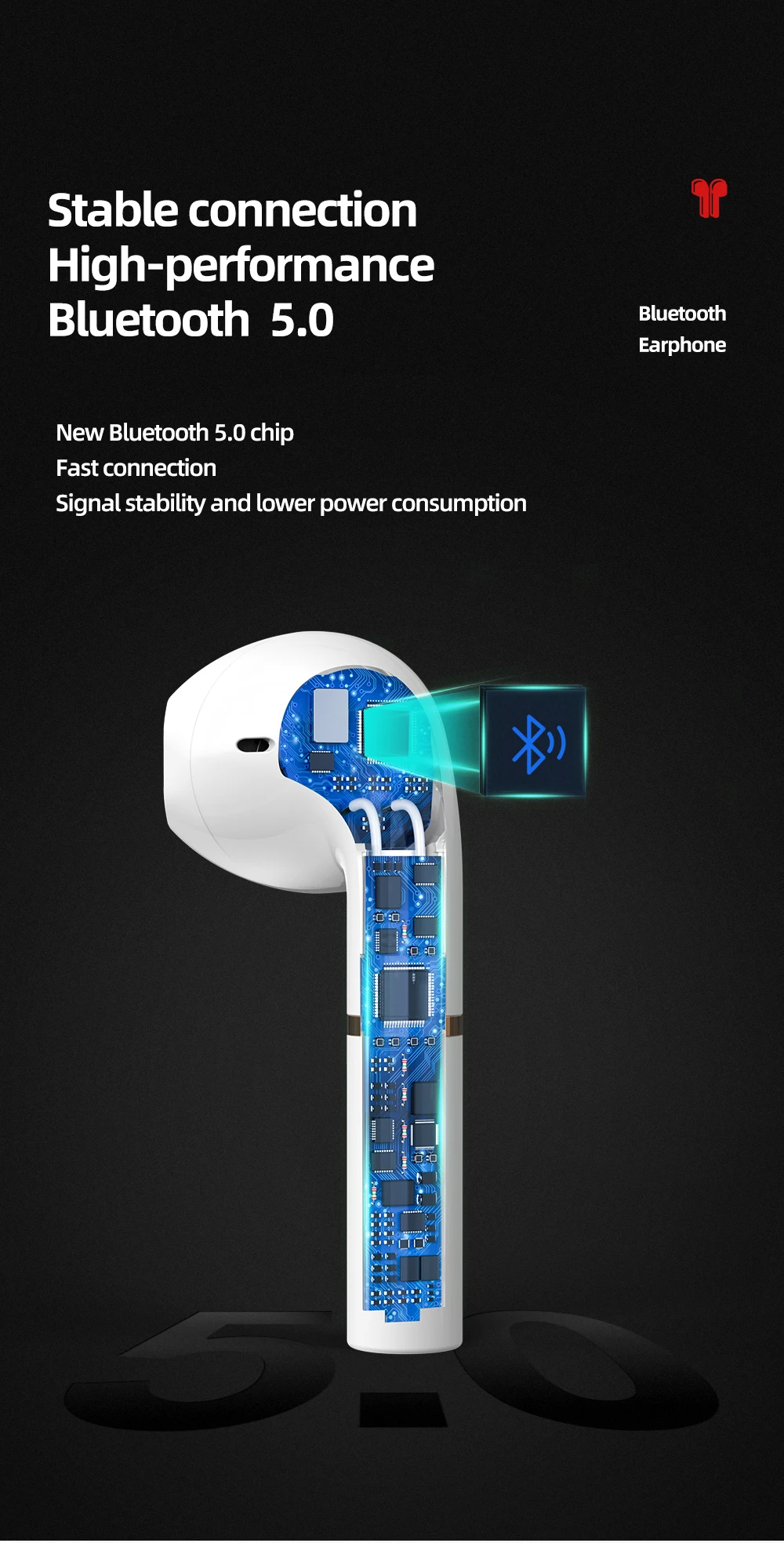 Новое обновление JOYROOM JR-T06mini TWS наушники настоящие Беспроводные Bluetooth 5,0 наушники сенсорное управление гарнитура в ухо HD шумоподавление