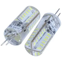 10 шт. G4 3W светодиодный светильник лампа 3014 SMD DC 12V 6000-7000K холодный белый SU014