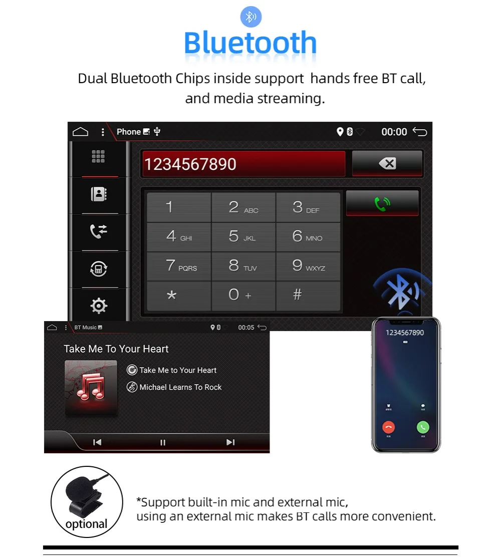 Автомобильный dvd Bosion 4G+ 64G 2din android 9,0 для kia sportage 2009 2011 2013 автомобильный Радио gps навигация управление рулевым колесом