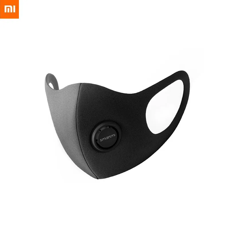 Stock Xiaomi Smartmi Mask PM2.5 Haze Anti-haze Adjustable Ear Hanging 3D Design Comfortable Light Breathing S M L 5