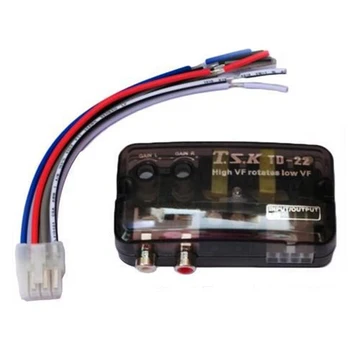 

Hot 12V Car Stereo High to Low with High Frequency Switch Delay Function Car Stereo Amplifier Subwoofer Low Frequency Converter