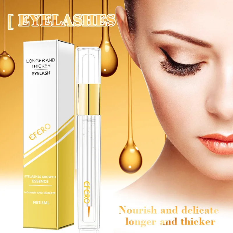 Natural Eyelash Growth Serum Liquid Eyebrows Grow Eyelashes Enhancer Longer Thicker Eye Lash Extension Makeup Cosmetics Eye Care