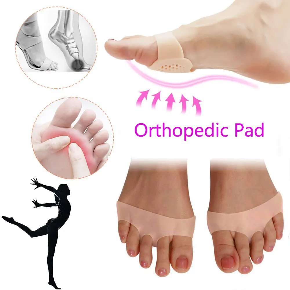 

Orthotics Silicone Toes Separator The big Toe Bunion Corrector Foot Daily Use Care Tool Orthopedic Pad Gel Orthopedic Inserts