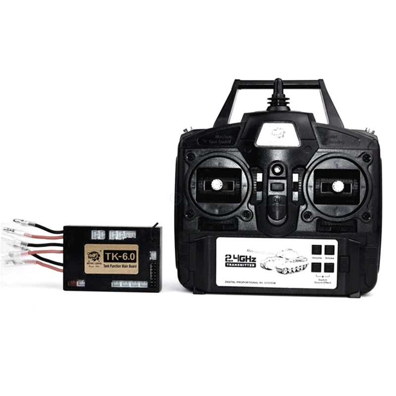 Voucher Price for  1/16 RC Car Remote Control 6.0 Function Mainboard + 2.4G Transmitter Remote Control System Set for 