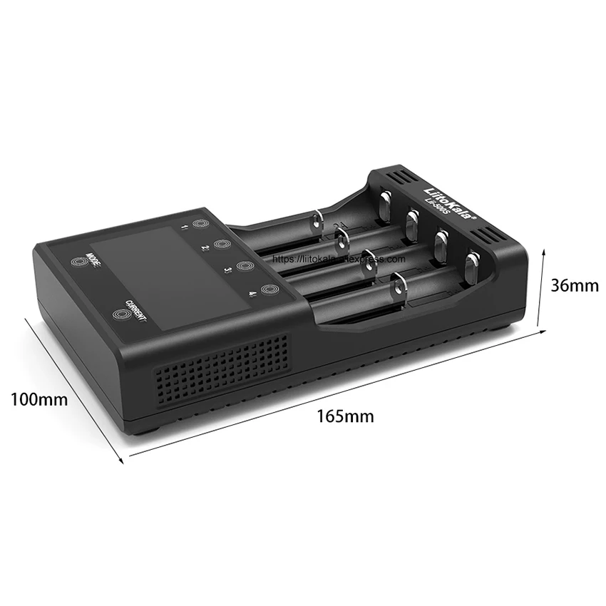 Online Liitokala lii 500S LCD touch batterie ladegerät, lade 18650 26650 21700 18500 3,7 V lithium batterie NiMH batterie