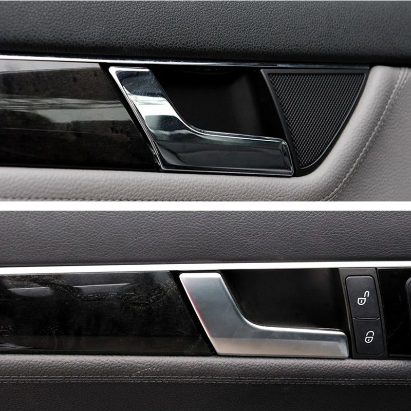 Передняя/задняя левая/правая сторона хромированная Автомобильная внутренняя дверная ручка Ремонтный комплект для Mercedes W204 X204 накладка автомобильные аксессуары