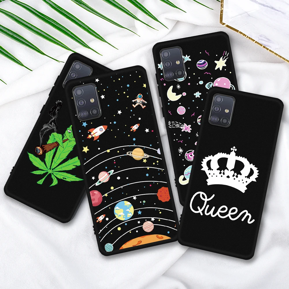 Мягкий силиконовый чехол для Samsung Galaxy A10 A20 A30 A50 A70 M10 M20 A8S S10 Plus Note10 + задняя