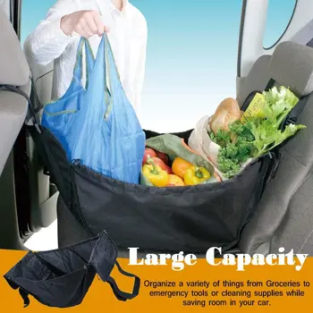 

Car Seat Hammock Large Storage Grocery Tote Bag for Camping Traveling Carrying Home Toys Shopping Handbag