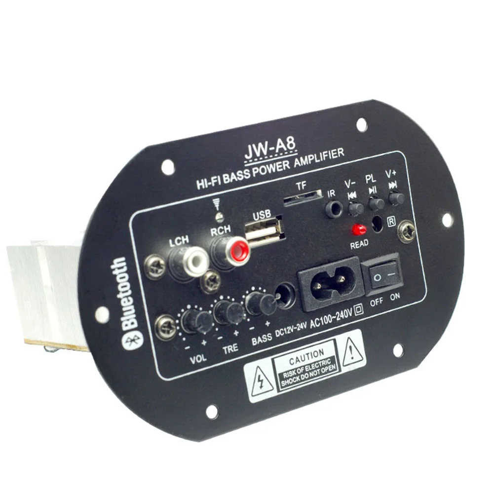 Усилитель мощности плата Hi-Fi бас аксессуары USB легко управляемая карта 12V24V220V автомобильный аудио пульт дистанционного управления сабвуфер DIY Home