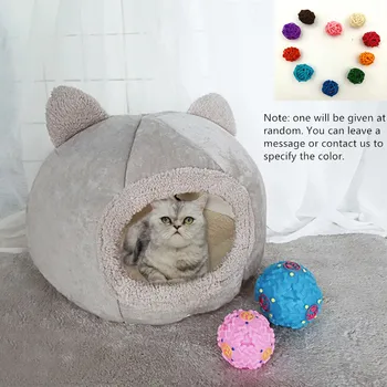

Pet Dog Cat Tent House Kennel Removable Nest Soft Foldable Sleeping Pad Animal Puppy Cave Sleeping Mat Nest Kennel Pet Supply