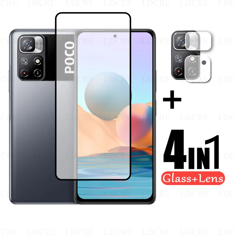 Schermo Protettivo Per Xiaomi Poco M4 Pro 5G Glass Xiaomi Poco M3 M4 M5 Pro Pellicola Per Telefono In Vetro Temperato Xiaomi Poco M3 M4 M5 Pro 5G