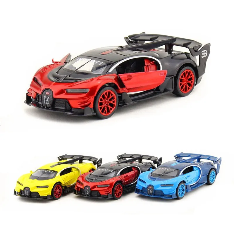 Игрушечная машинка Bugatti Gt модель автомобиля из металлического сплава 1:32 | Игрушки