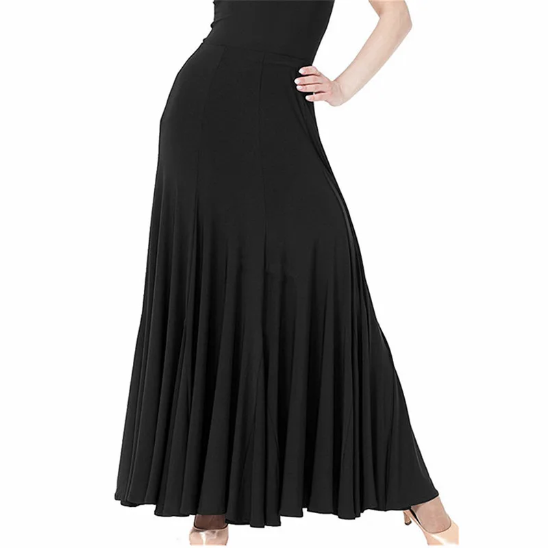 Jupe Flamenco Femme à Volants Et Paillettes - Taille Unique, 2 Couches, Pour Danse Espagnole Et Spectacle