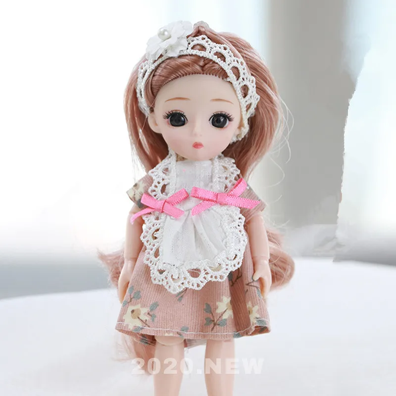 Новинка 16 см кукла Bjd с 13 подвижными соединениями сделай сам модная Кукла