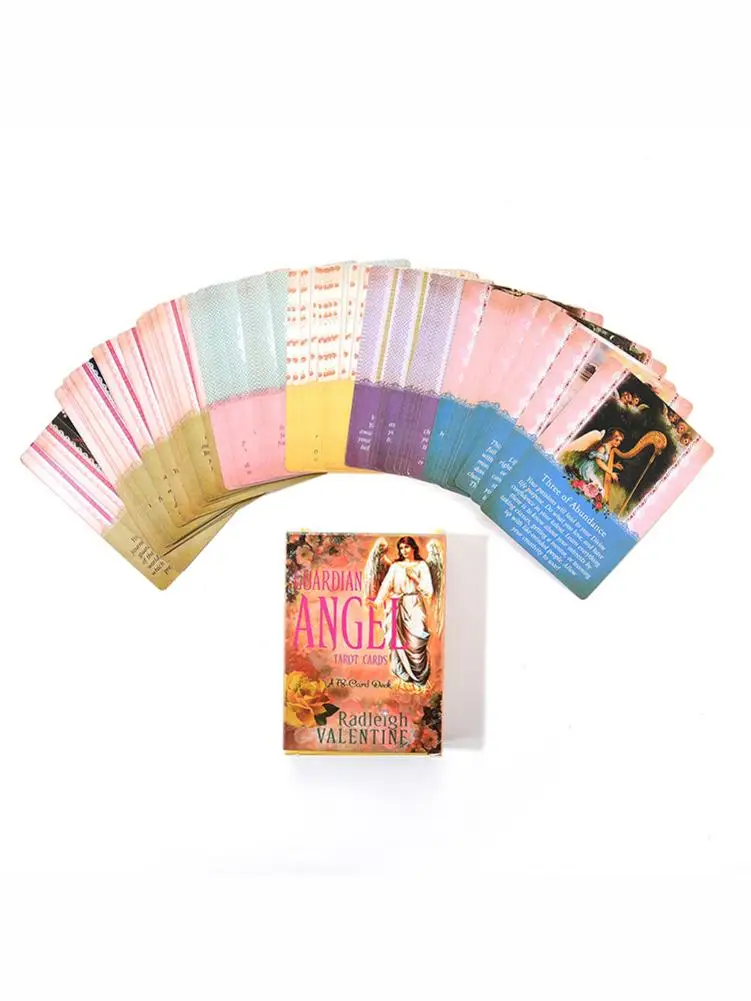 78 Guardian Angel Tarot Cards Guardian Angel Tarot Cards Game Card Box Party Table Games Playing Cards Family Entertainment