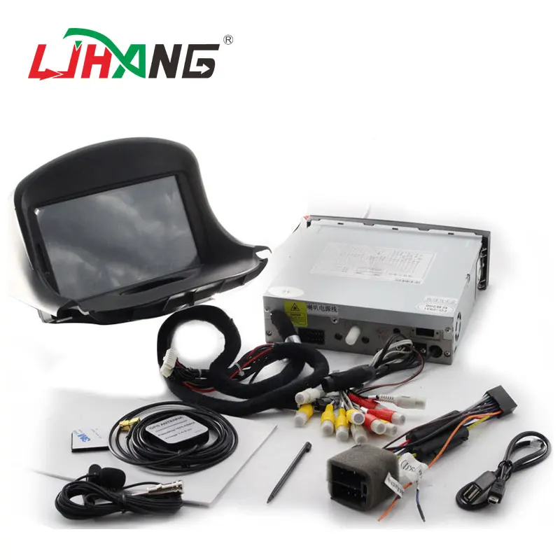 Clearance LJHANG Android 9.0 1 Din Car DVD Player for PEUGEOT 206 206CC GPS Navigation Multimedia Car Radio Stereo Headunit WIFI USB Audio 4