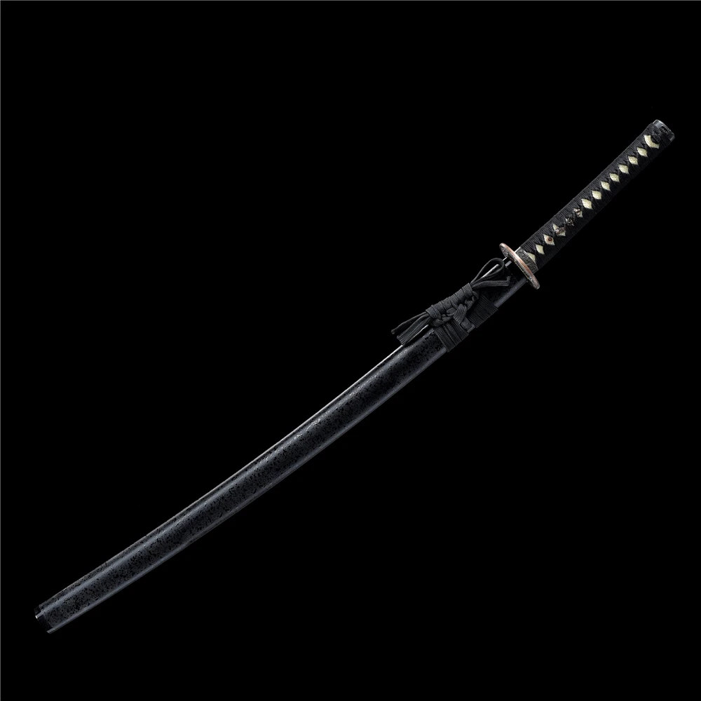 Practice Bushido Not Sharp Stainless Katana Sword Samurai Zinc Alloy Steel Full Tang Blade Alloy Dragon Tsuba