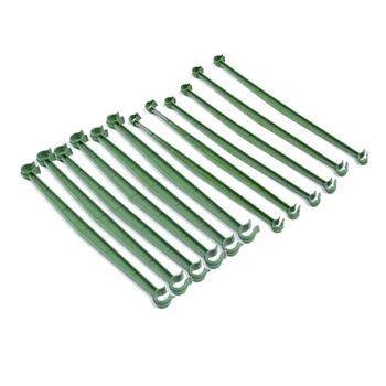 

12pcs Plastic Plant Tomatoes Trellis Connectors Stake Arm Cage Stake Sturdy Home Graden Use XH8Z