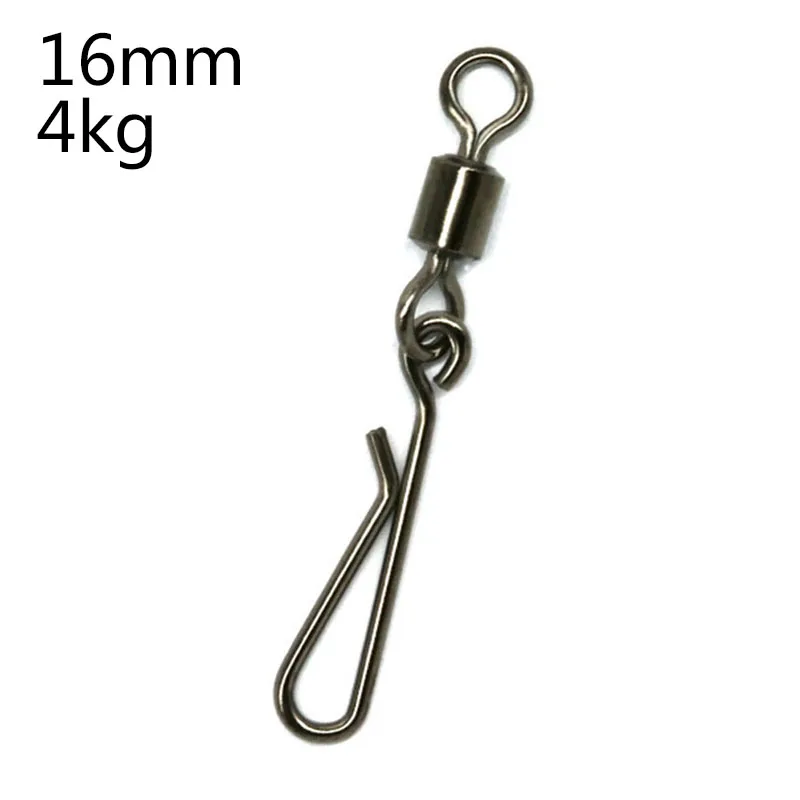 

20Pcs/Set Fishing Barrel Rolling Swivel Tackle Accessories Connectors Tool Parts