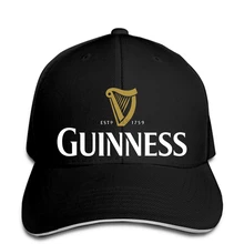 Черная бейсбольная кепка с логотипом Guiness Beer Ships Fas snapback