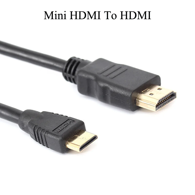 New HDMI1.4 Video Cable Micro To HDMI Mini HDMI To HDMI Version 1080p 3D for HDTV 0.5M 1.5M 3M 5M