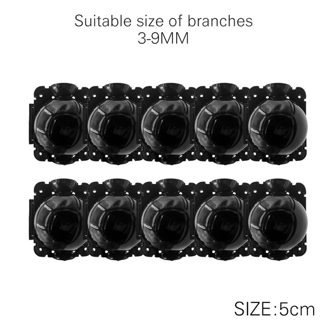 Black 10pcs 5cm