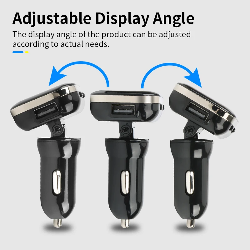 Develuck Smart Car TPMS Upgraded Cigarette Lighter Angle Adjustable Tire Pressure Alarm System with USB motorcycle accessories