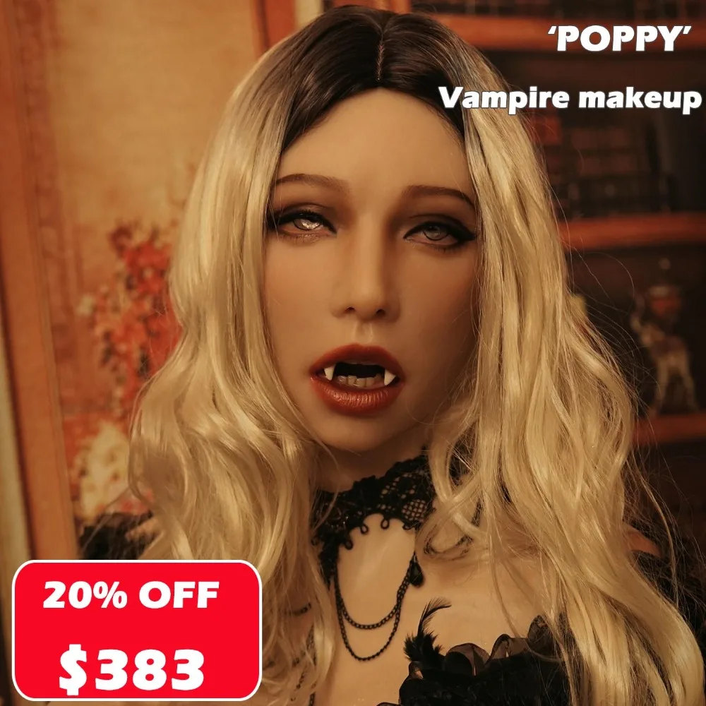Poppy) кроссдрессер силиконовый женский кигуруми на всю голову Косплей DMS открытый рот с мячом кляп транссексуал секс маска Драг королева