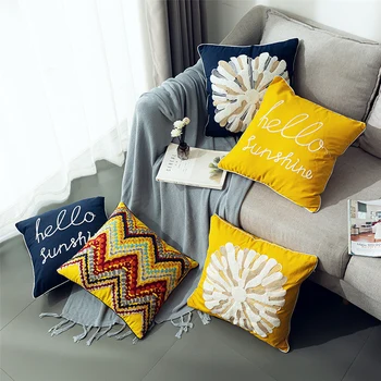 

Lulang Pure Colors Square Pillow case Decorative Cushion, Throw Pillowcase, Lumbar Pillow Cover, Housewarming Gift, Home Gift
