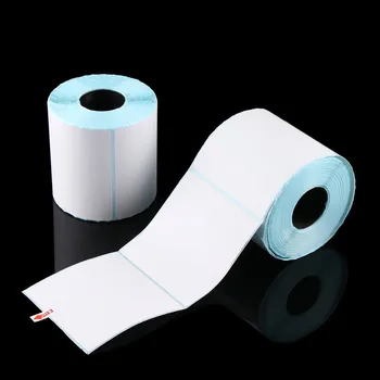 

500Pcs/roll 100*100mm Thermal Printer Receipt Bill POS Printing Logistic Shipping Label Barcode Identification Tags Stationery