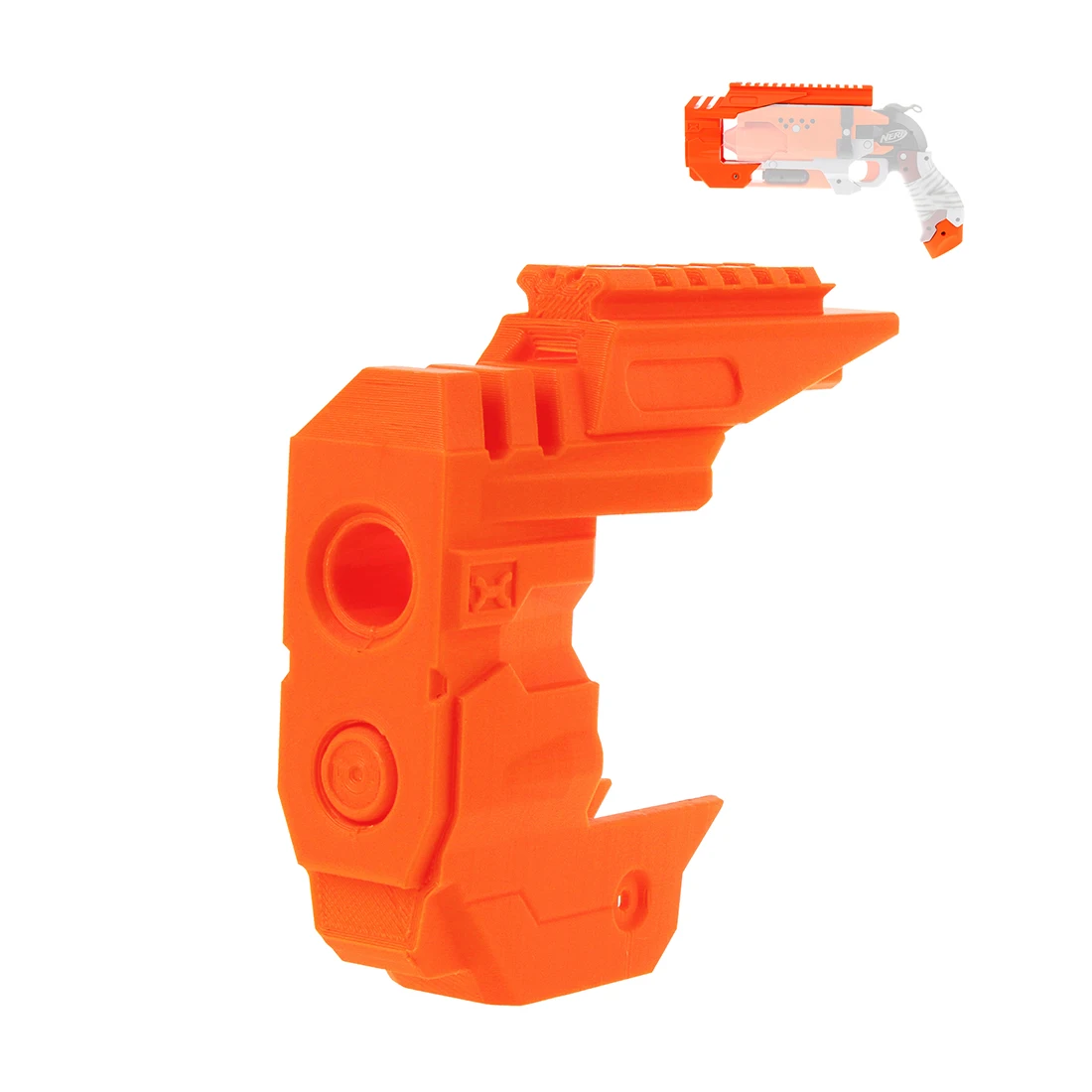 Работник F10555 № 217 баррель комплект для NERF зомби Hammershot-оранжевый