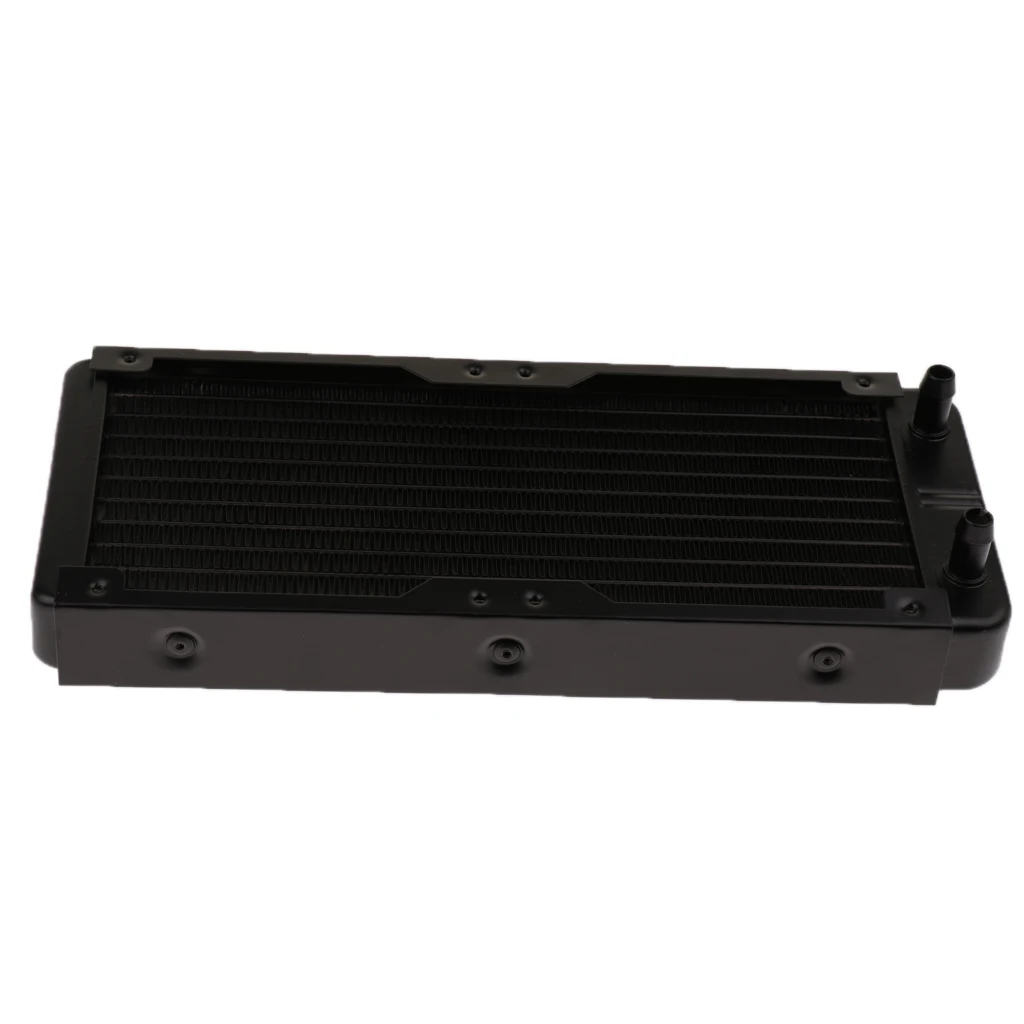 240mm Water Cooler Radiator Heatsink For PC CPU Water Cooling Row Straight-Mouth