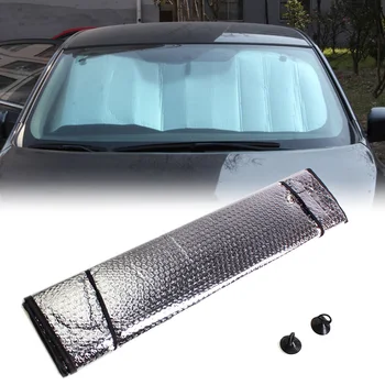 

Exterior Sun shade Front & Rear Windshield Heat Reflecting Cover Sun Visor