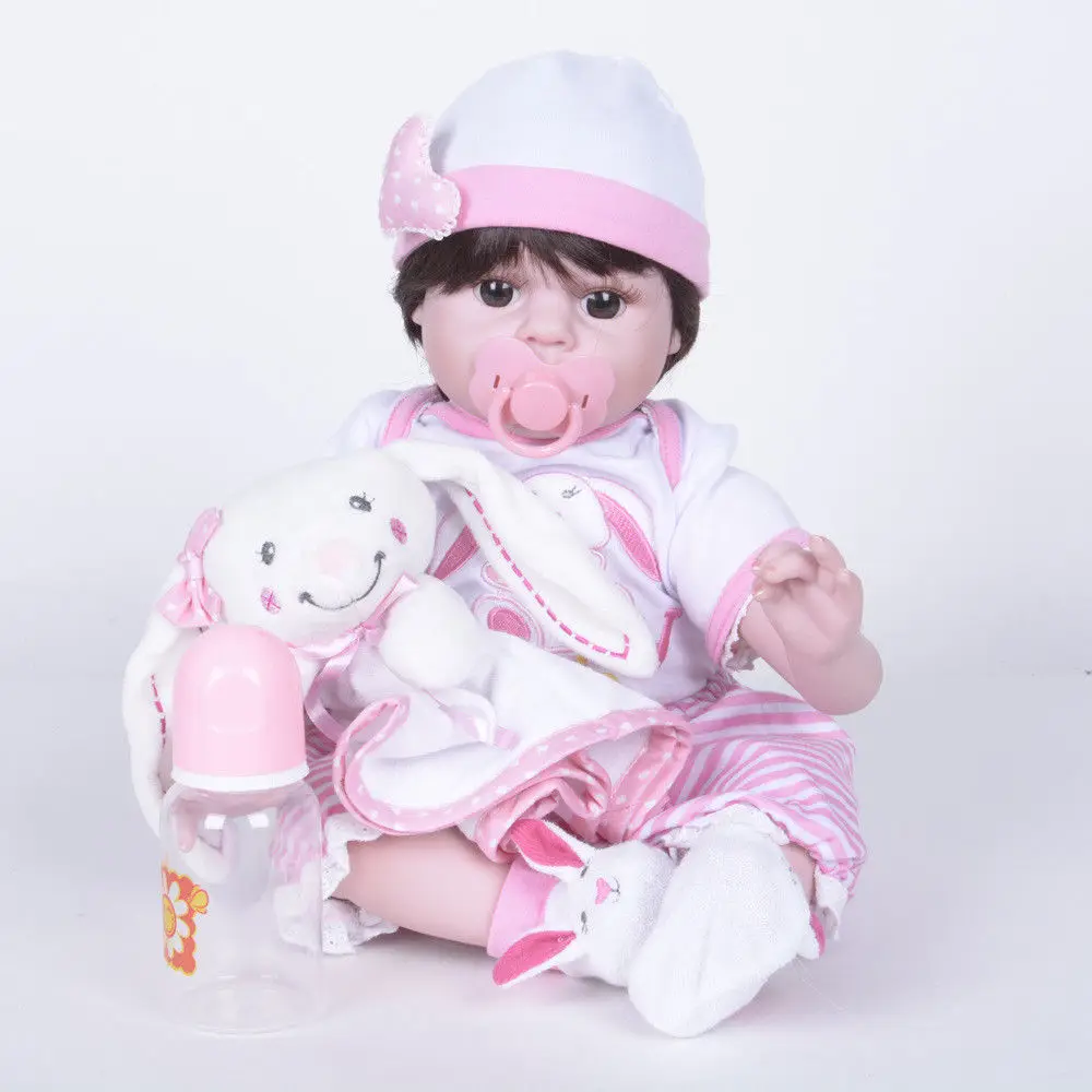 Reborn baby Doll ручная работа, Реалистичная виниловая кукла принцессы для девочек, подарок для ребенка, 22 дюйма, Детская кукла, игрушки для девочек, игрушки для детей