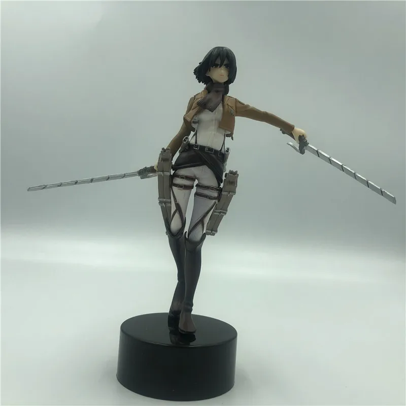 14 см солдатики Li Weier Rivaille Levi Ackerman Attack on Titan Trunk Foot batch Edition ПВХ фигурка модель игрушки