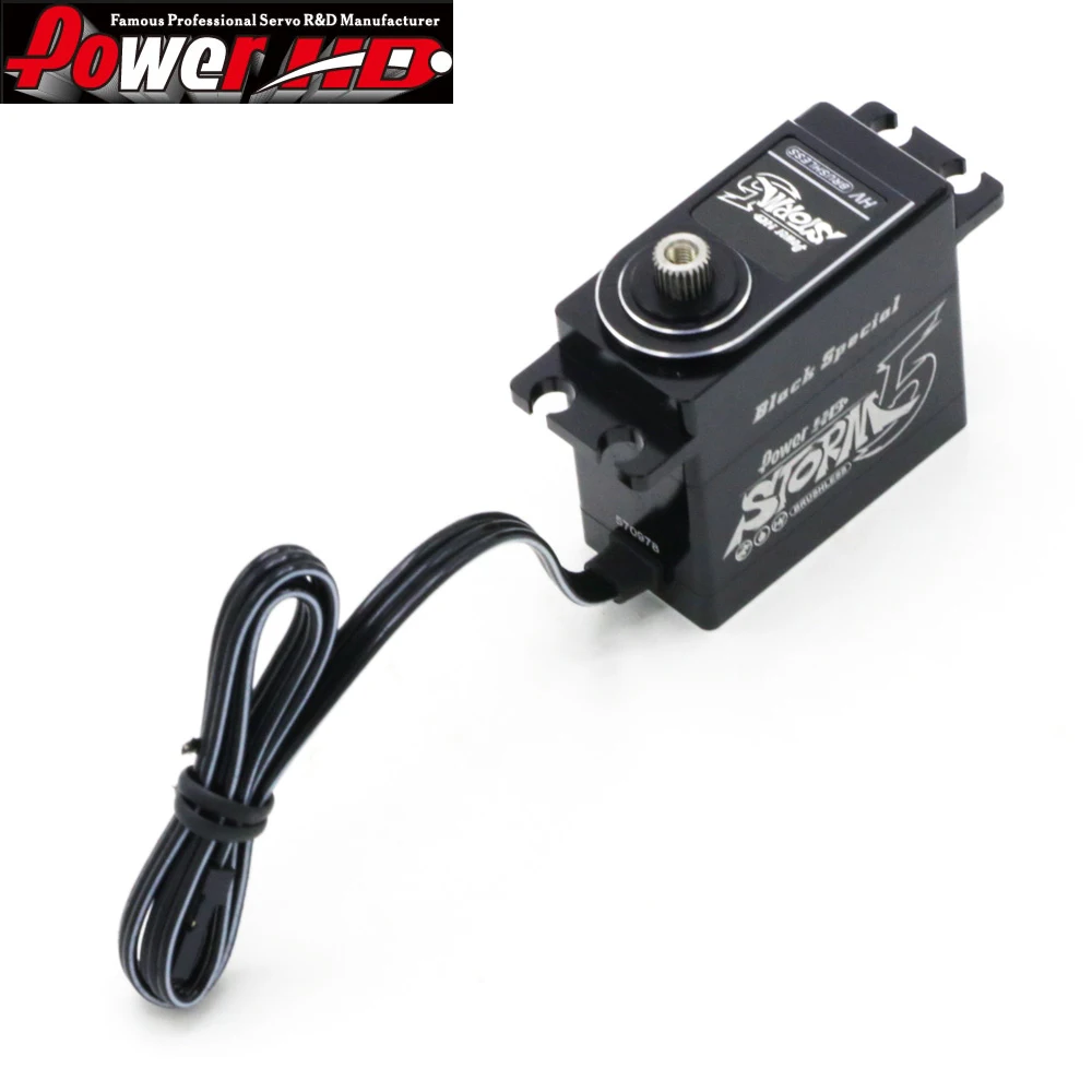 1 шт. RC Servo, POWER HD STORM-5 бесщеточный металлический редуктор цифровой сервопривод совместим с FUTABA JR SAVOX