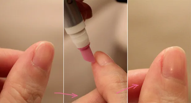 Маникюр ke mo bi Nail da mo bi отшелушивающий скраб кварцевый карандаш для маникюра