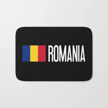 

Floor Mats Anti Slip Mat Cartoon animation Romanian Flag Printed Pattern Carpet Rug for Bathroom Door Living Room free shipping
