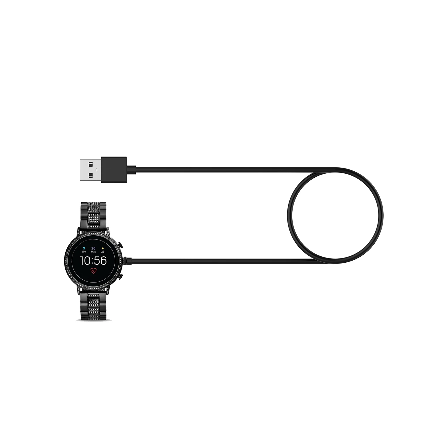 smart, carregador smart watch 5 m com