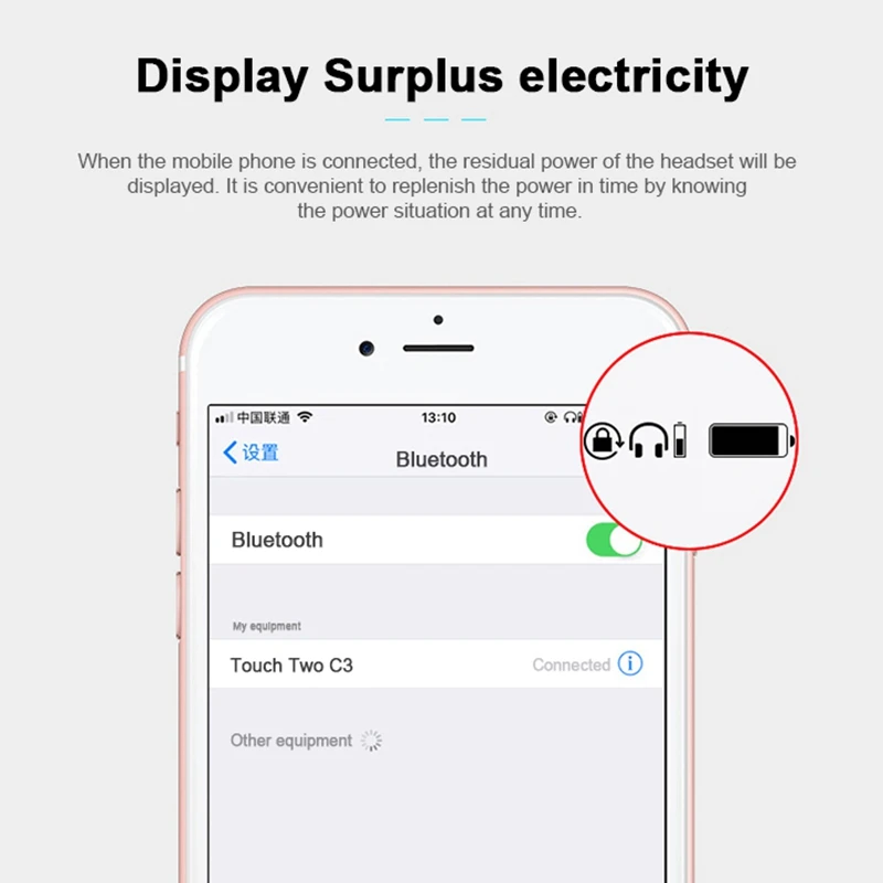 Bluetooth 5,0 беспроводные наушники мини TWS наушники беспроводные Близнецы стерео IPX8 спортивная Гарнитура для плавания 3000 мАч зарядная коробка
