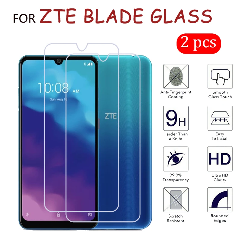 Закаленное стекло для ZTE Blade A7s A7 2020 Защитное экрана A5 крышка Prime пленка ЖК