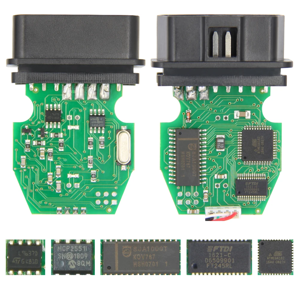 Автомобильный диагностический инструмент для VAG CAN PRO V5.5.1 BUS VCP Pro OBD2 с FTDI UDS K Line obd2