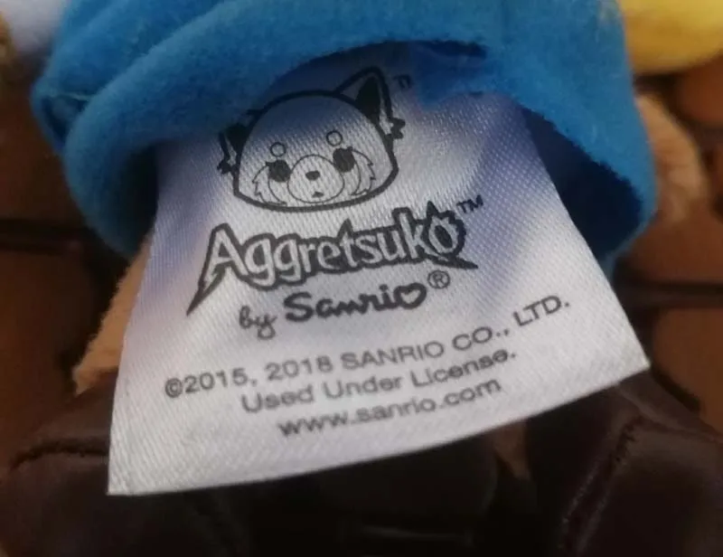 Япония Aggretsuko aggression Retsuko Sanrio плюшевая игрушка мягкая кукла